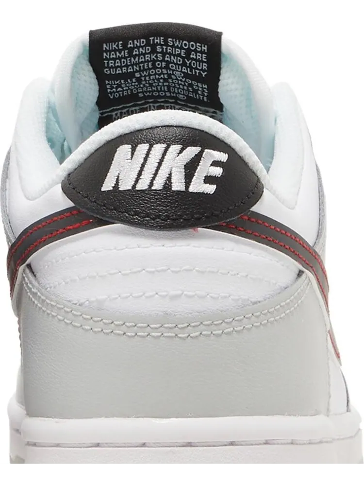 Кроссовки Nike Dunk Low SE GS 'Lottery Pack - Grey Fog' — изображение 7 из 8, серый