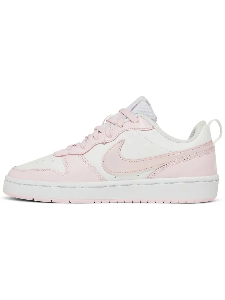 Кроссовки Nike Court Borough Low 2 SE GS 'White Pink Foam' — изображение 3 из 8, белый
