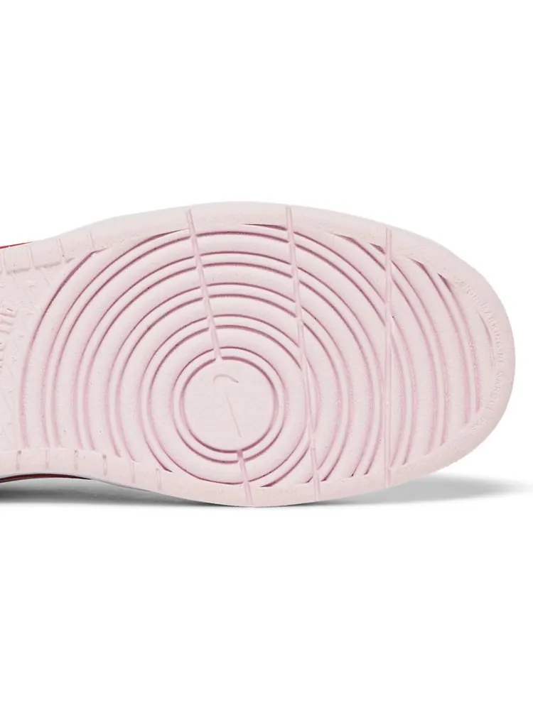 Кроссовки Nike Court Borough Low 2 SE GS 'White Pink Foam' — изображение 5 из 8, белый