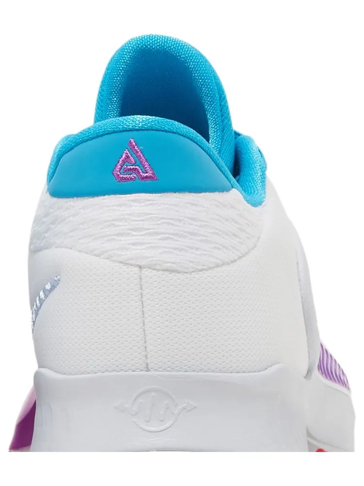 Кроссовки Nike Zoom Freak 4 GS 'Light Pillars' — изображение 7 из 8, белый