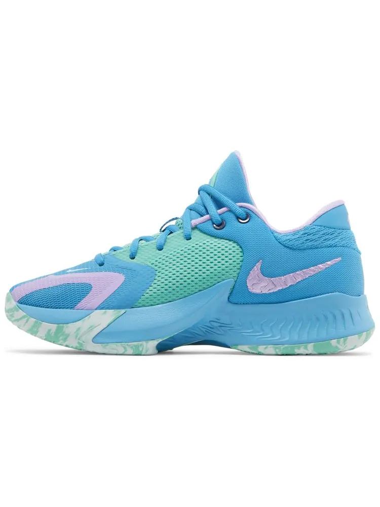 Кроссовки Nike Zoom Freak 4 GS 'Birthstone' — изображение 3 из 8, синий