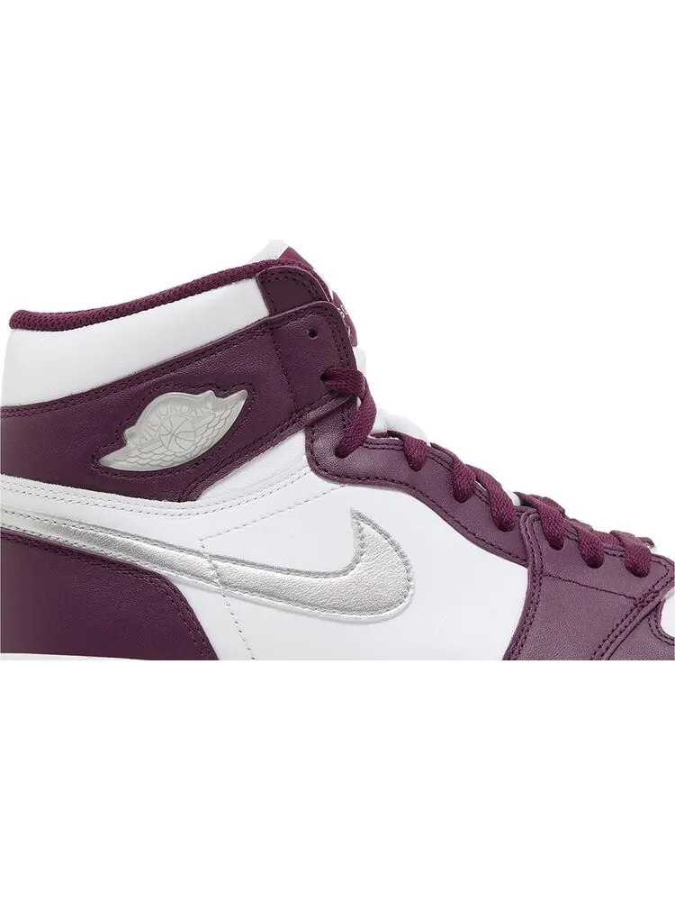Кроссовки Air Jordan 1 High Golf 'Bordeaux' — изображение 2 из 4, красный