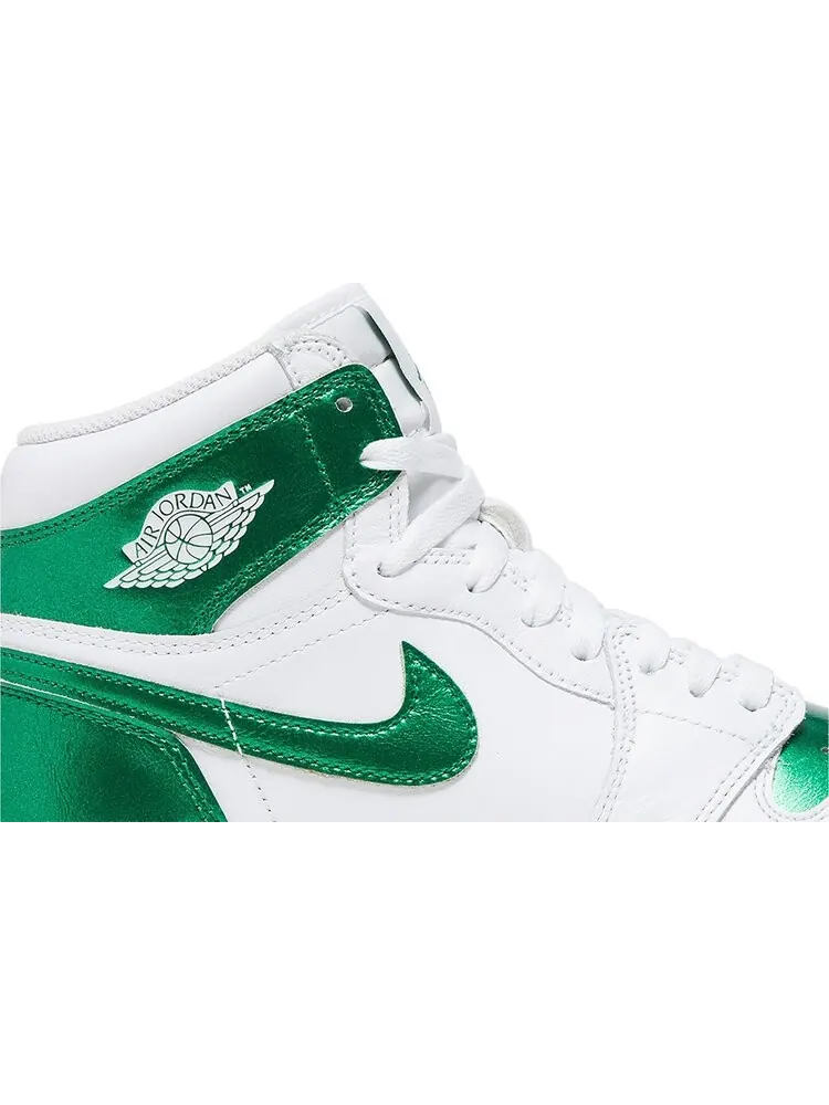 Кроссовки Air Jordan 1 High Golf 'Pine Green' — изображение 2 из 4, белый