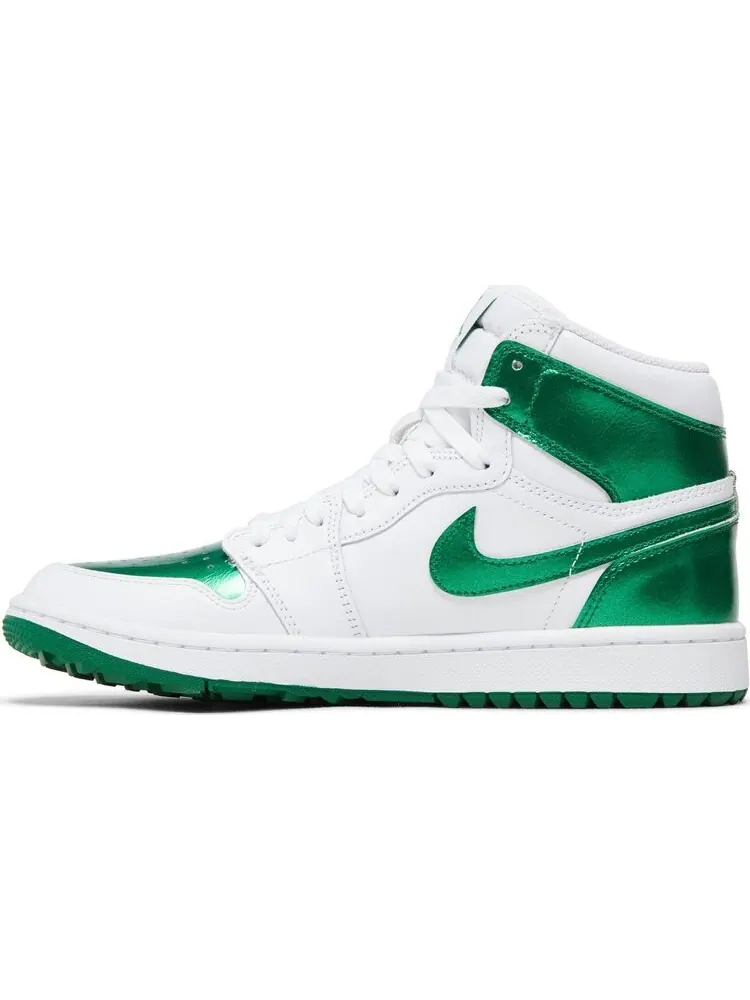 Кроссовки Air Jordan 1 High Golf 'Pine Green' — изображение 3 из 4, белый