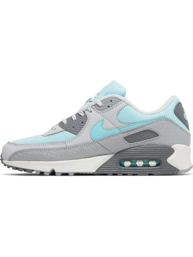 Кроссовки Nike Air Max 90 'Snowflake' — изображение 3 из 8, серый