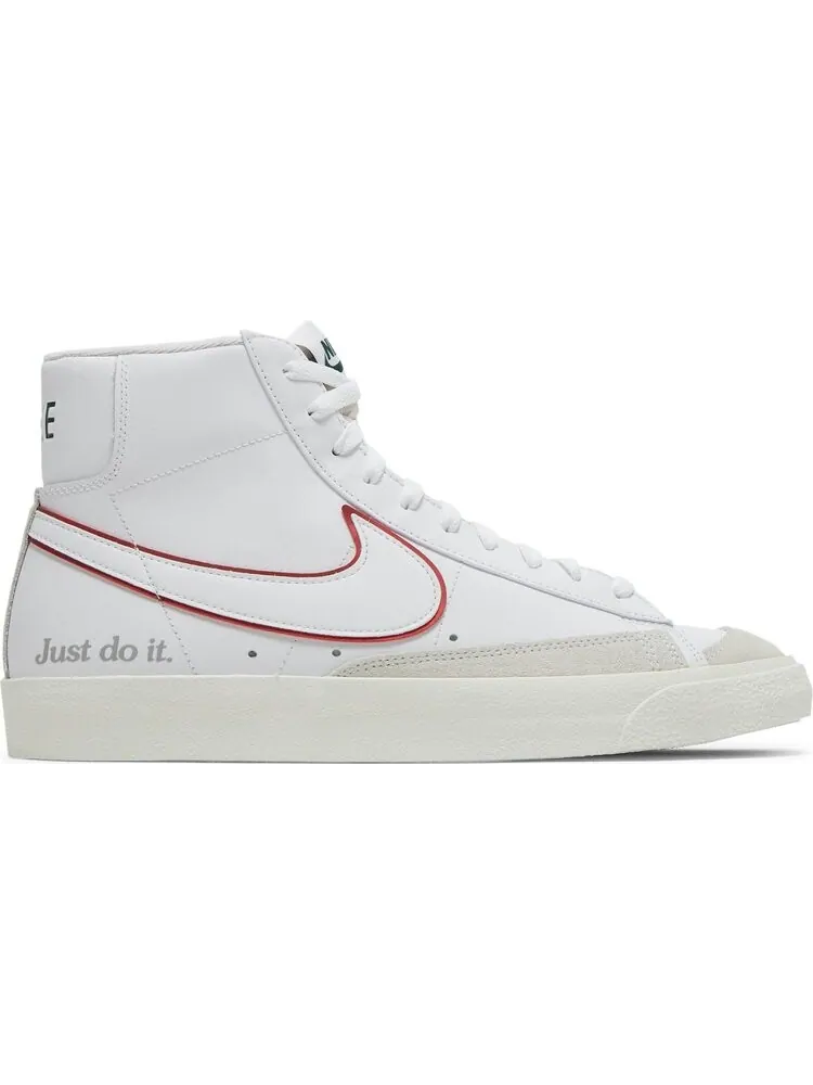 Кроссовки Nike Blazer Mid '77 'Just Do It' — изображение 1 из 8, белый
