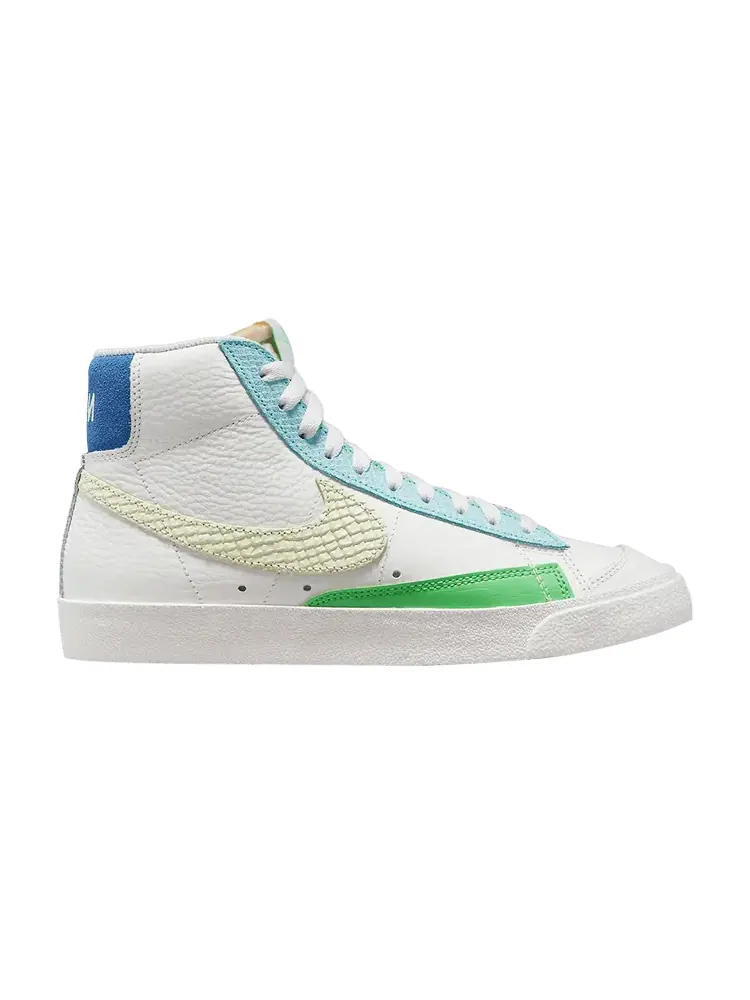 Кроссовки Nike Wmns Blazer Mid '77 'Sail Copa Lime Ice' — изображение 1 из 1, зеленоватый