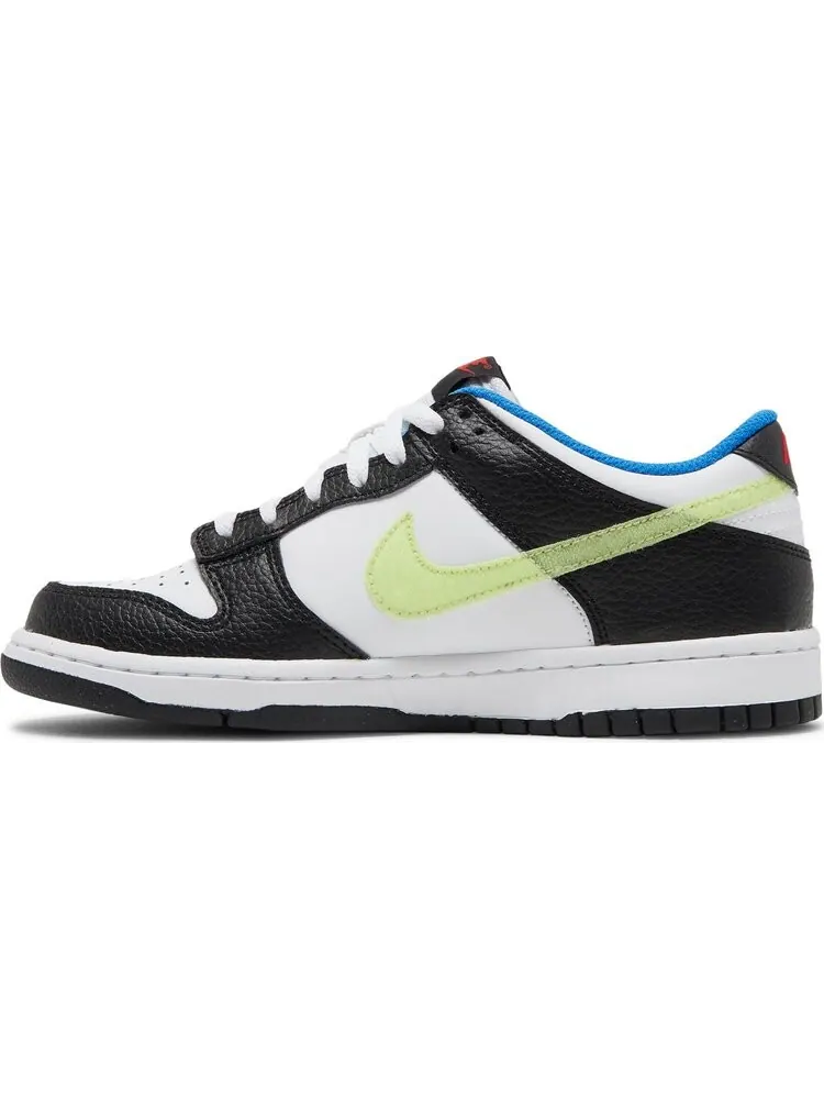 Кроссовки Nike Dunk Low GS 'White Light Lemon Twist' — изображение 3 из 8, белый
