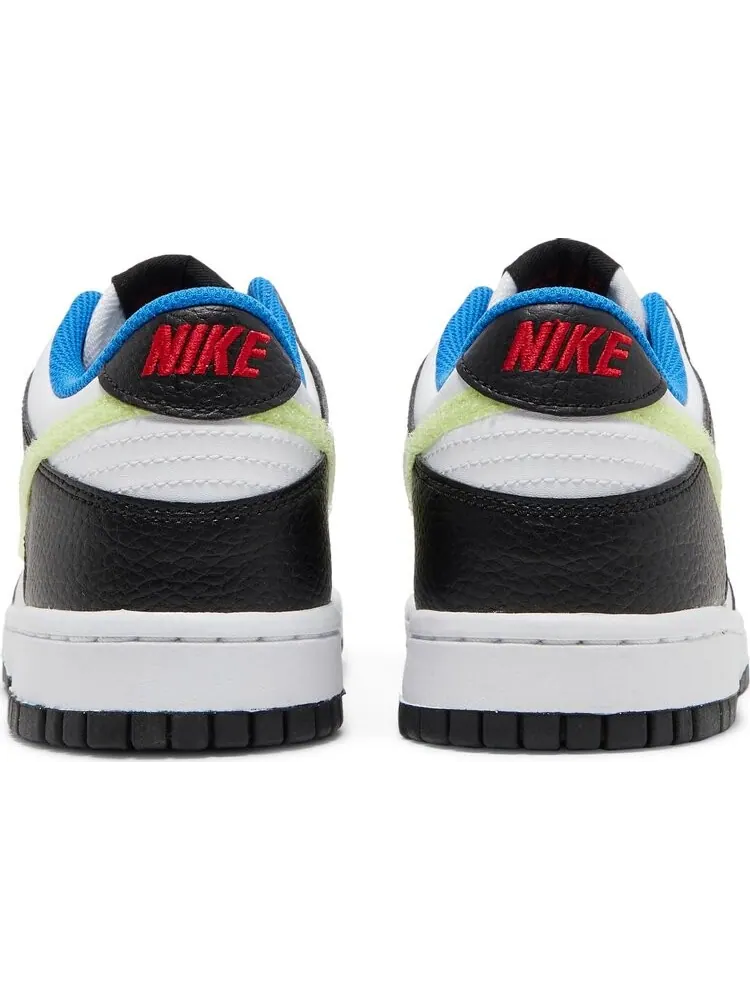 Кроссовки Nike Dunk Low GS 'White Light Lemon Twist' — изображение 6 из 8, белый