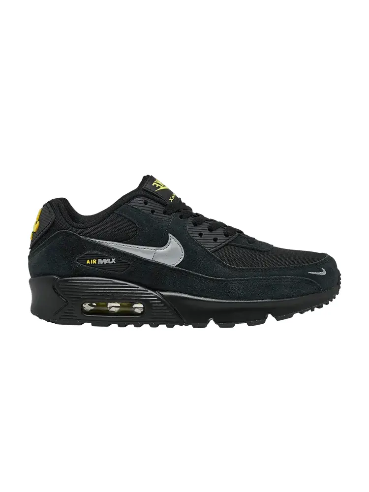 Кроссовки Nike Air Max 90 GS 'Black Metallic Cool Grey'