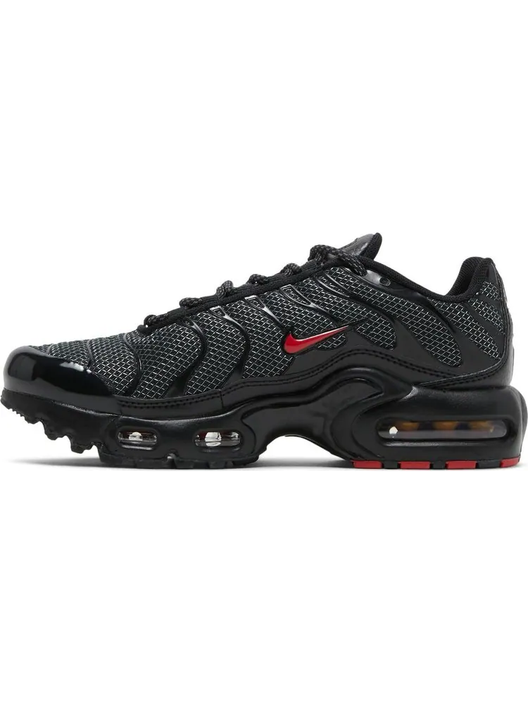 Кроссовки Nike Air Max Plus GS 'Bred' — изображение 3 из 8, черный