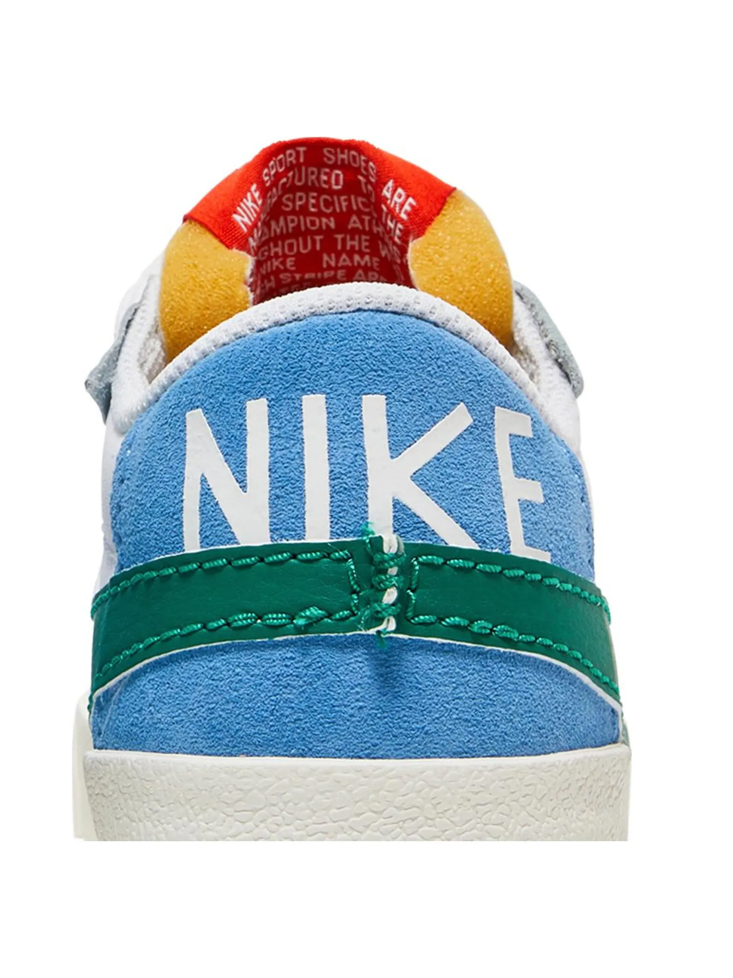 Кроссовки Nike Wmns Blazer Low '77 Jumbo 'Mismatch' — изображение 7 из 8, белый