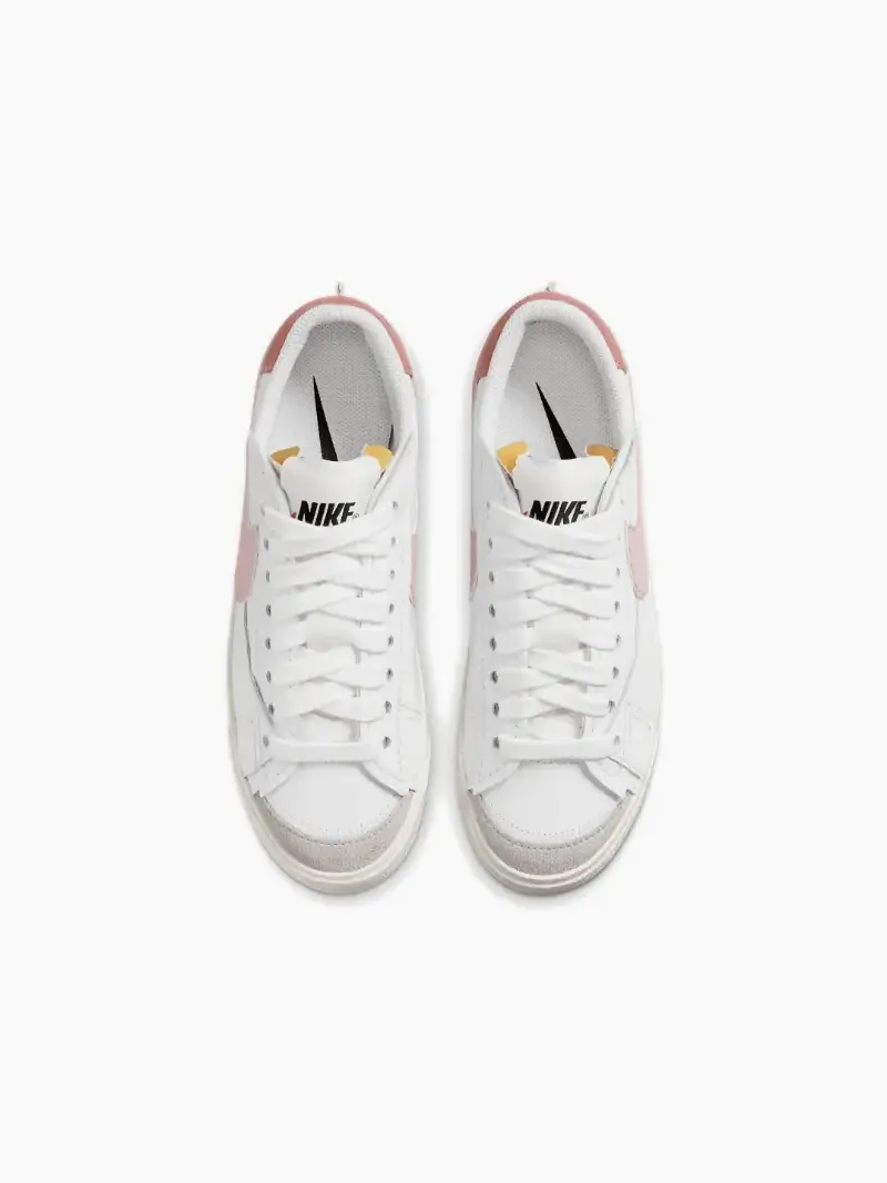 Кеды Nike Blazer Blazer Low '77 Jumbo — изображение 4 из 6, белый/розовый