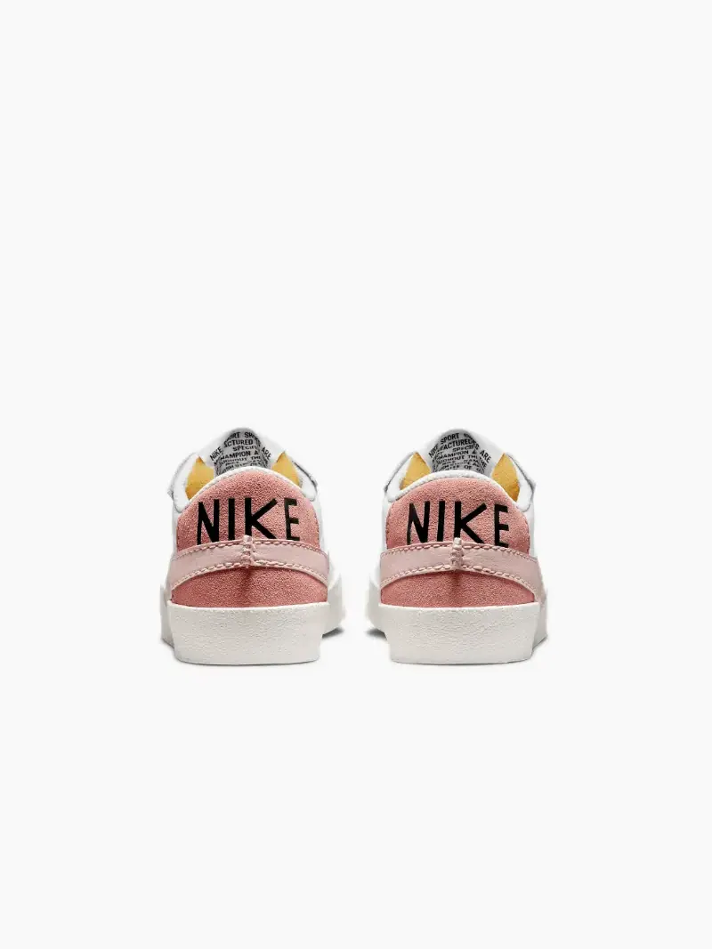 Кеды Nike Blazer Blazer Low '77 Jumbo — изображение 5 из 6, белый/розовый
