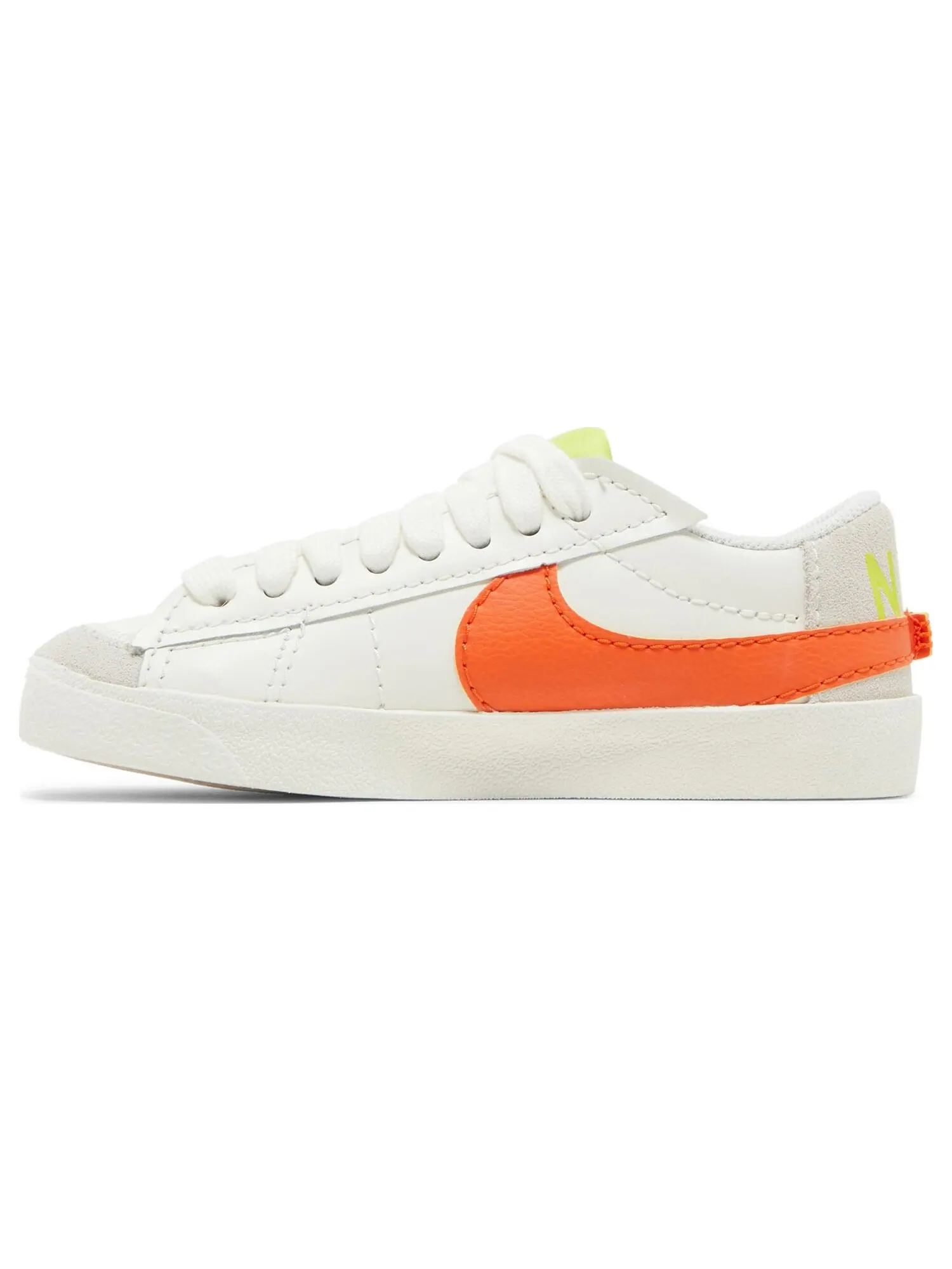 Кроссовки Nike Wmns Blazer Low '77 Jumbo 'Sail Rush Orange' — изображение 3 из 8, белый
