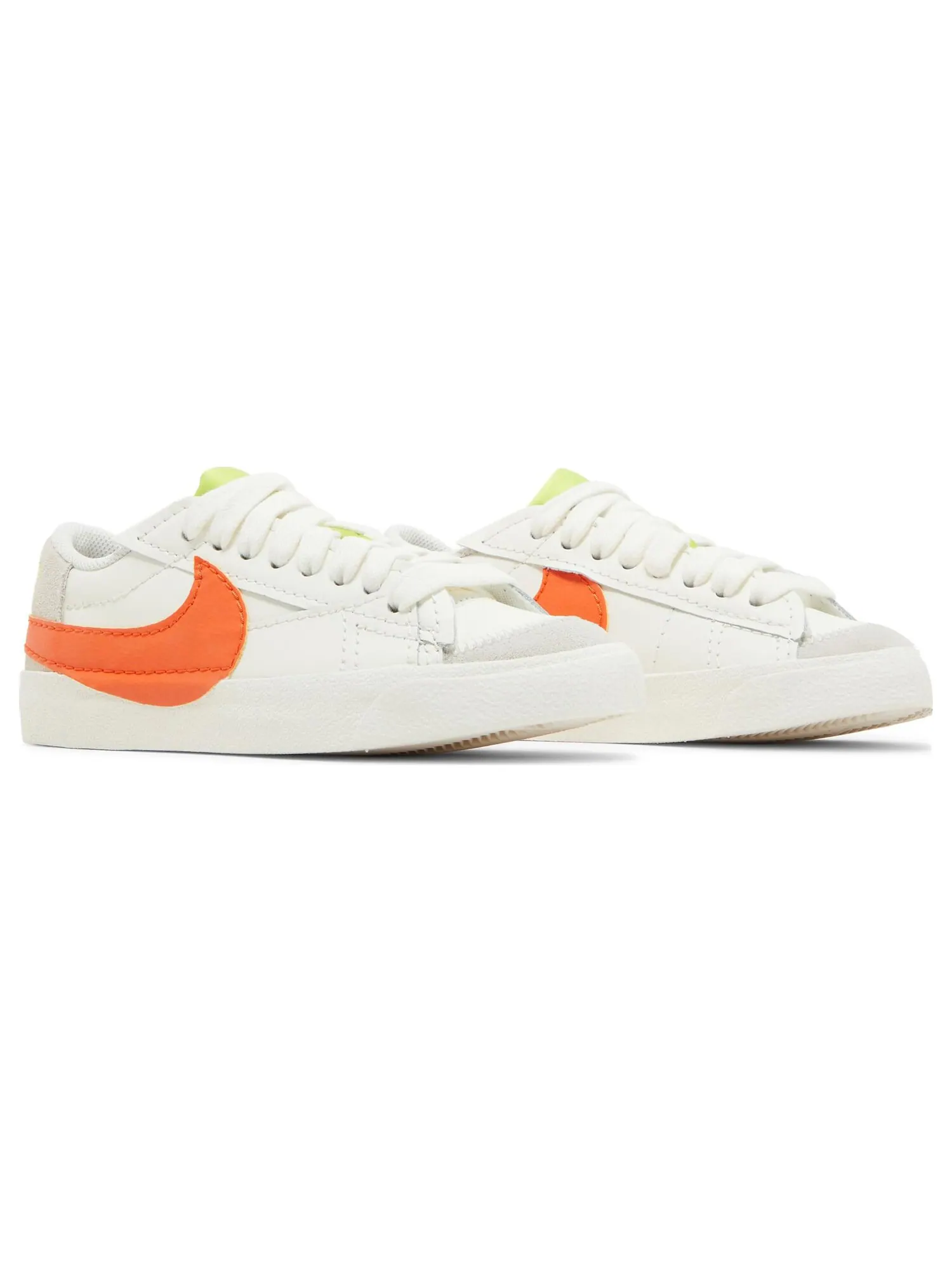 Кроссовки Nike Wmns Blazer Low '77 Jumbo 'Sail Rush Orange' — изображение 8 из 8, белый