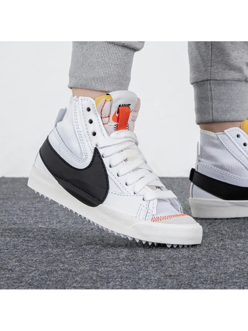 Женские кроссовки Nike Blazer Mid '77 Jumbo — изображение 2 из 7, белый-черный