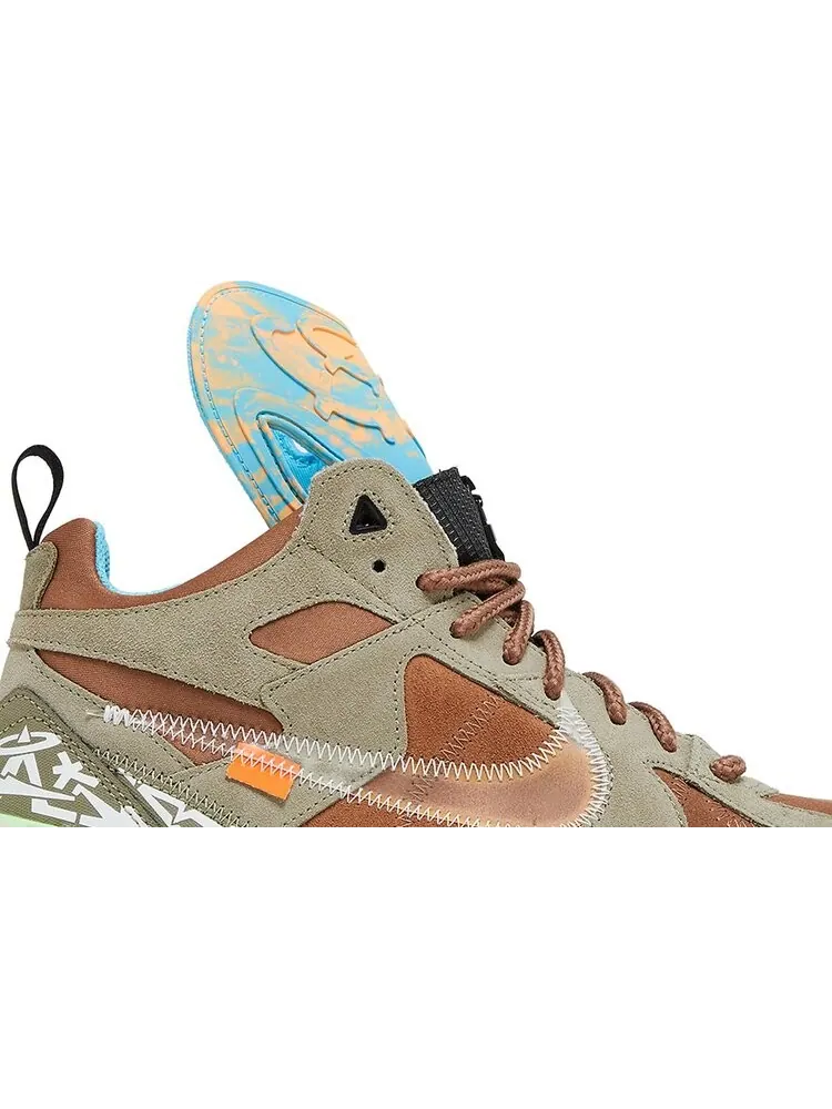 Кроссовки Off-White x Air Terra Forma 'Archaeo Brown' — изображение 2 из 4, коричневый