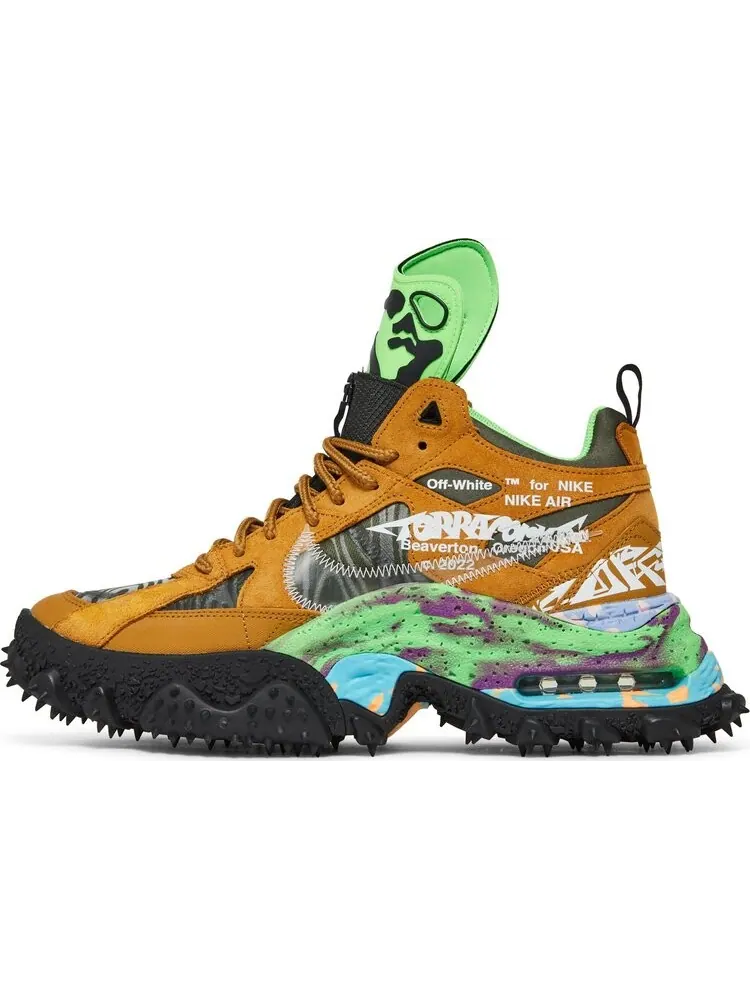 Кроссовки Nike Off-White x Air Terra Forma 'Wheat' — изображение 3 из 8, загар