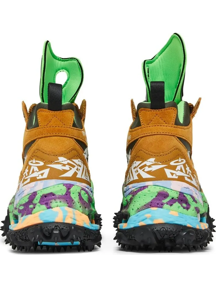 Кроссовки Nike Off-White x Air Terra Forma 'Wheat' — изображение 6 из 8, загар