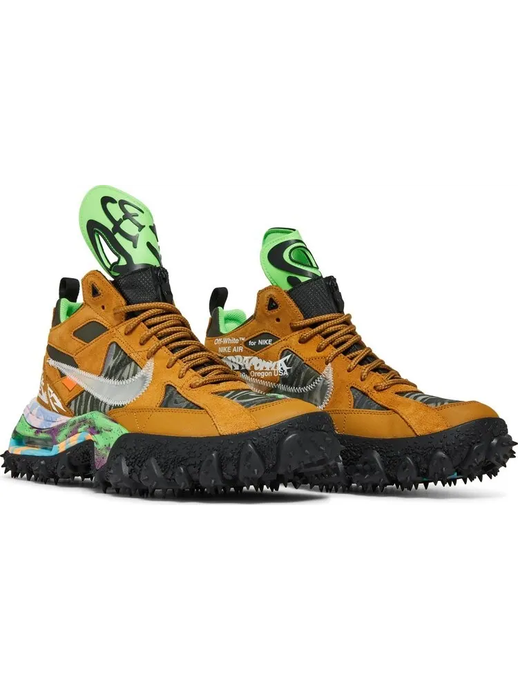 Кроссовки Nike Off-White x Air Terra Forma 'Wheat' — изображение 8 из 8, загар
