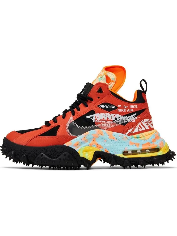 Кроссовки Off-White x Air Terra Forma 'Mantra Orange' — изображение 3 из 4, оранжевый