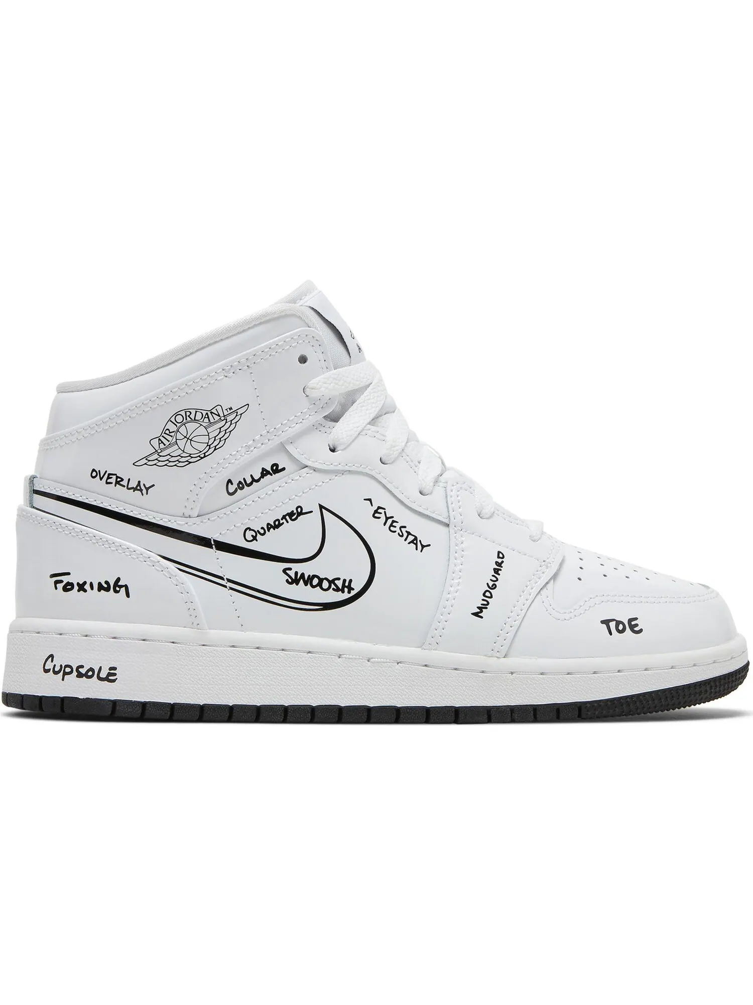 Кроссовки Nike Air Jordan 1 Mid GS