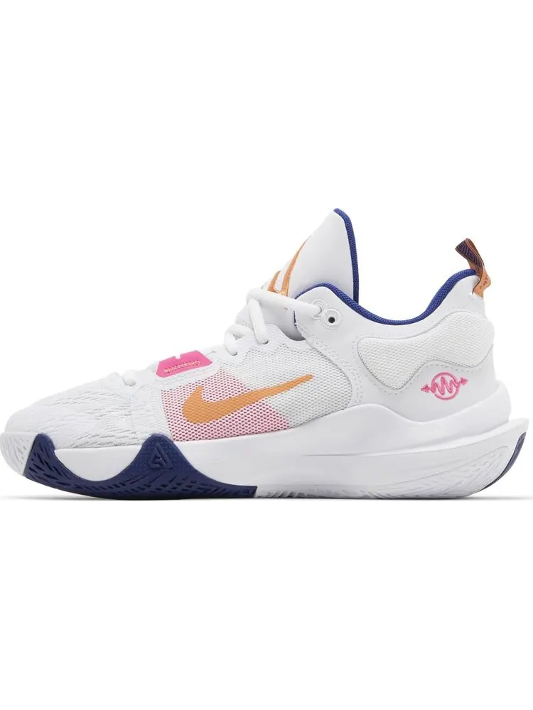 Кроссовки Giannis Immortality 2 GS 'White Deep Royal' — изображение 3 из 4, белый