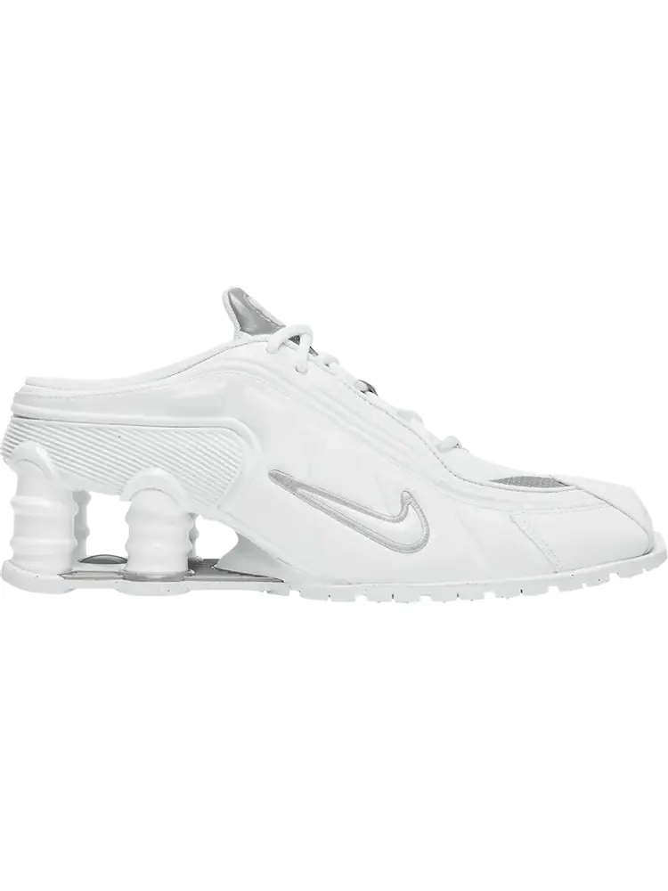 Кроссовки Nike Martine Rose x Wmns Shox Mule MR4 'White Metallic Silver' — изображение 1 из 1, белый