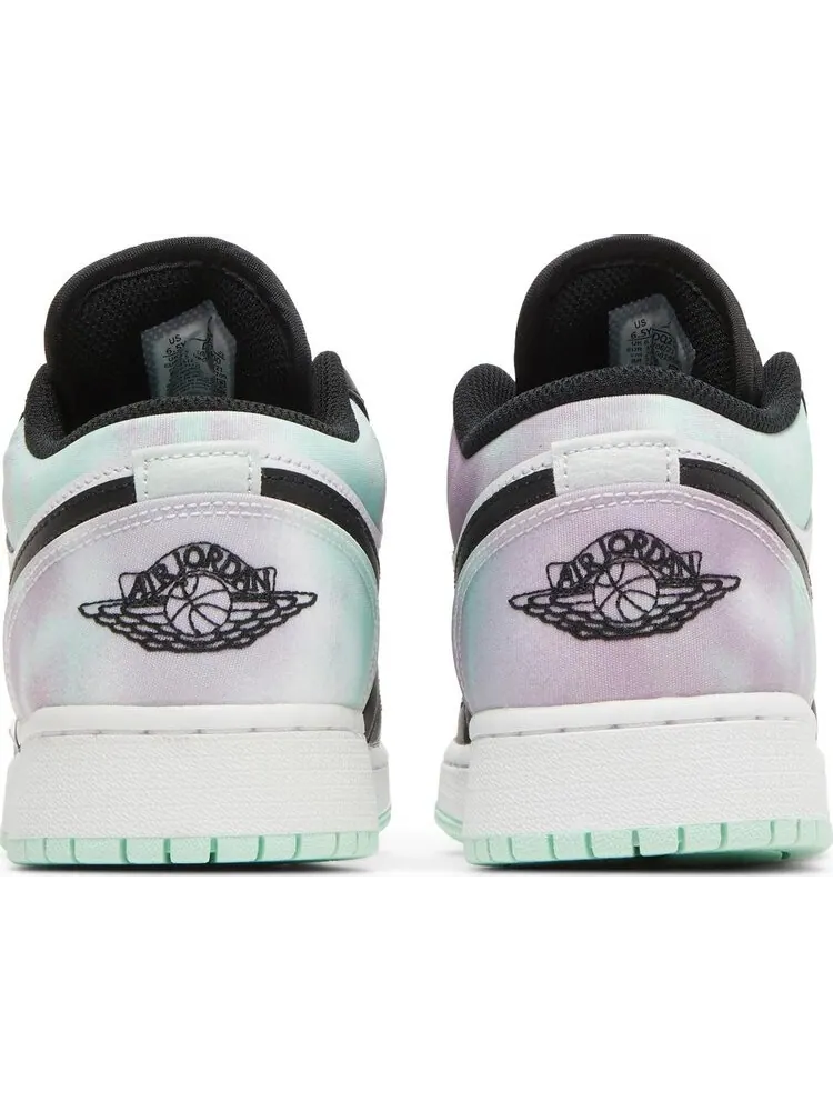 Кроссовки Air Jordan 1 Low SE GS Tie Dye — изображение 6 из 8, белый