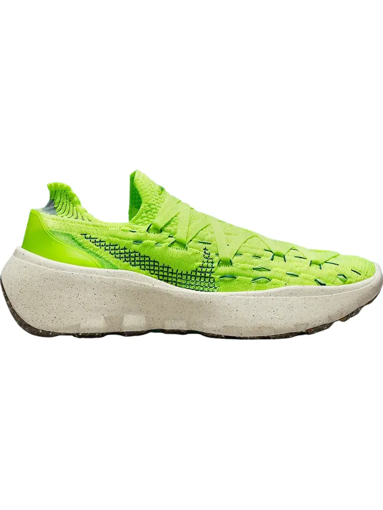 Кроссовки Nike Space Hippie 04 'Light Lemon Twist' — изображение 1 из 1, зеленый