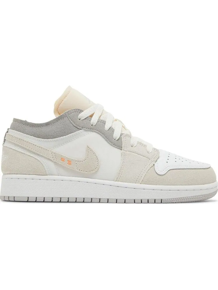 Кроссовки Air Jordan 1 Low SE Craft GS Inside Out — изображение 1 из 8, белый