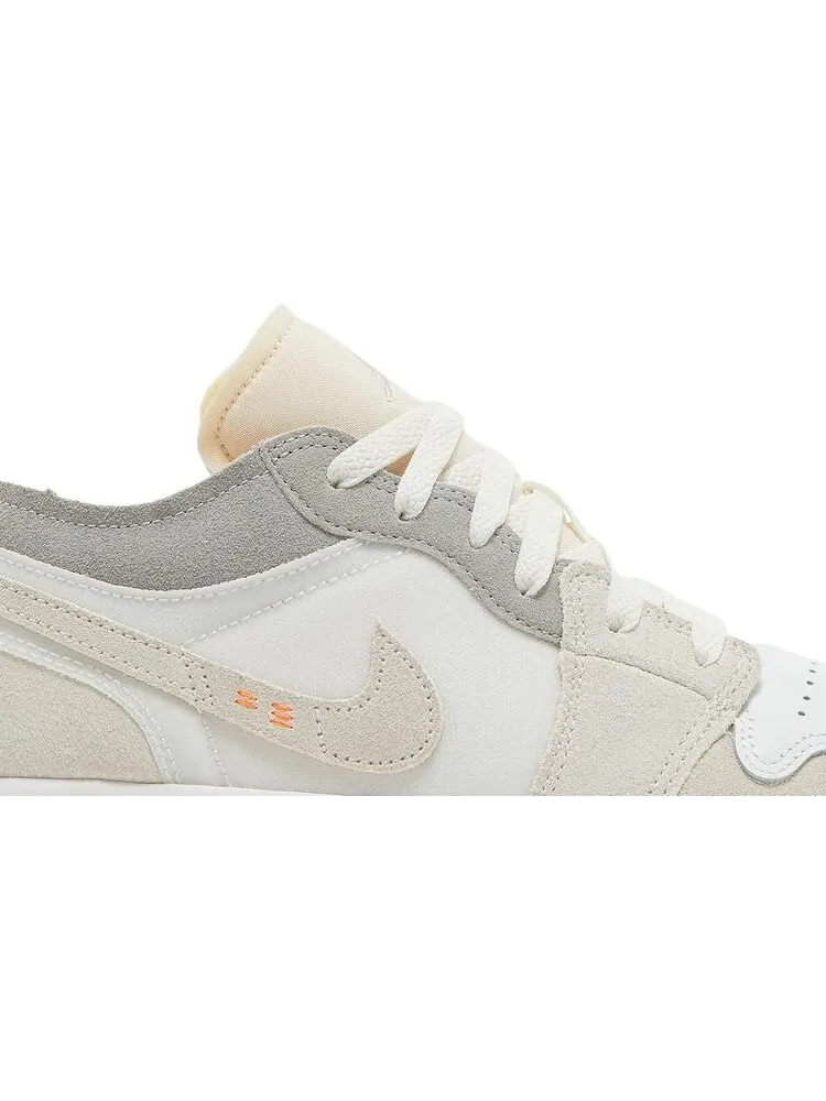Кроссовки Air Jordan 1 Low SE Craft GS Inside Out — изображение 2 из 8, белый