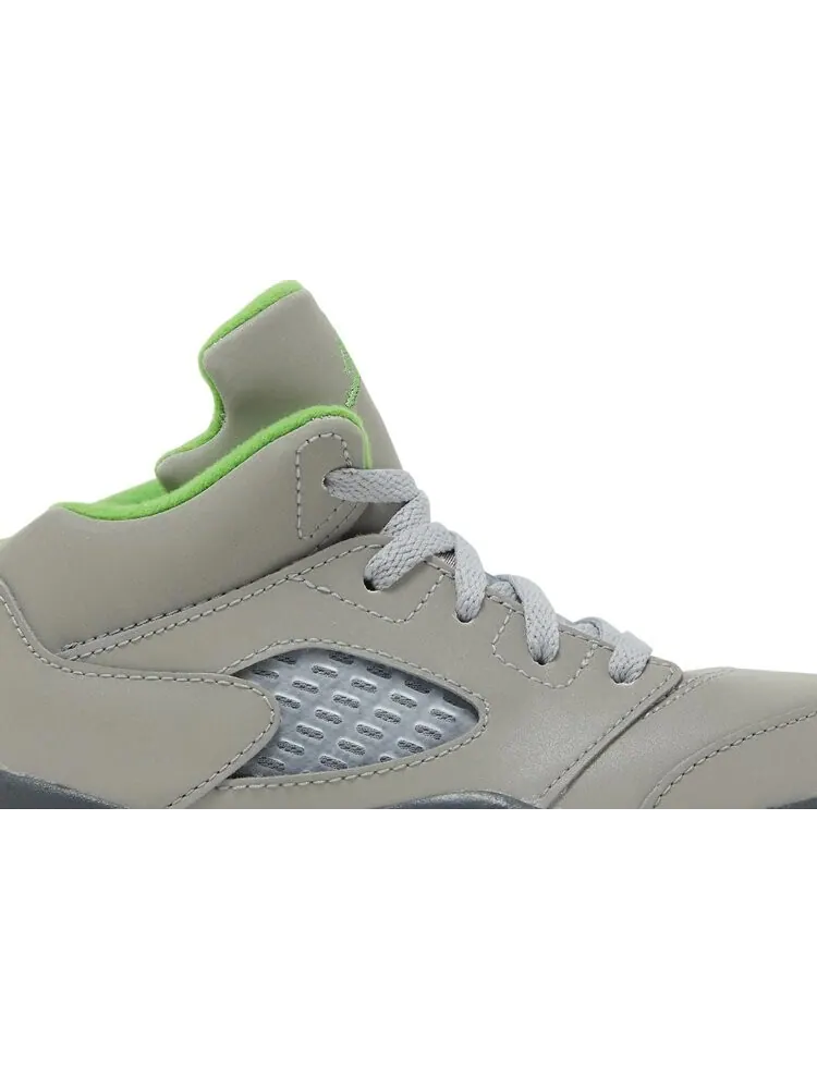 Кроссовки Air Jordan 5 Retro TD Green Bean 2022 — изображение 2 из 9, серый