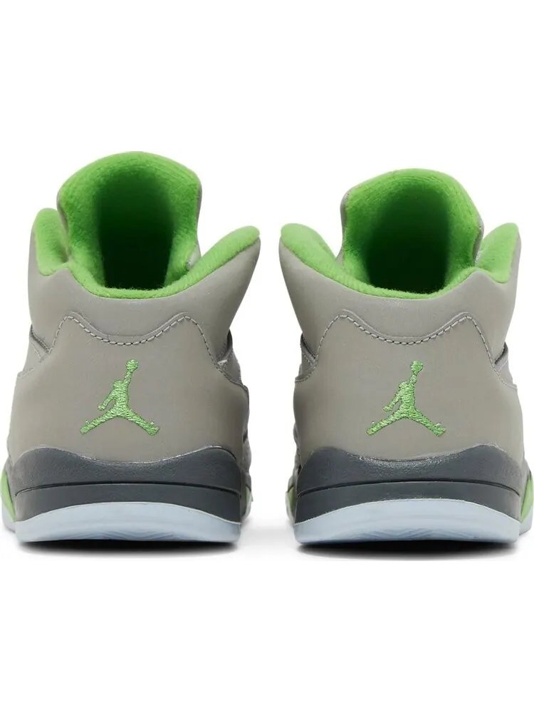 Кроссовки Air Jordan 5 Retro TD Green Bean 2022 — изображение 6 из 9, серый