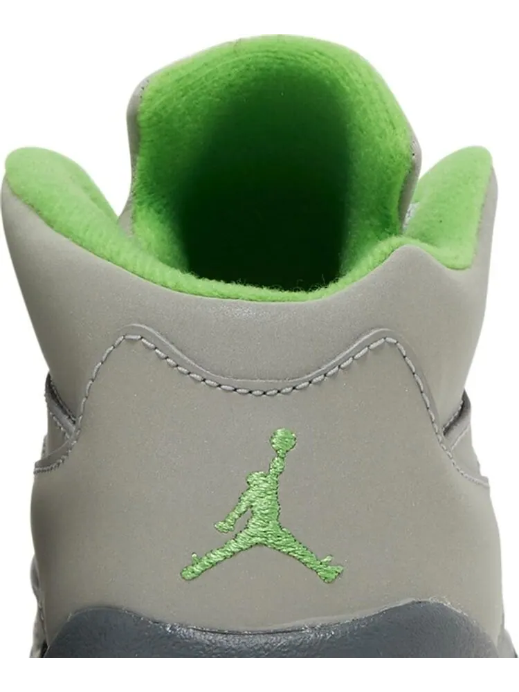 Кроссовки Air Jordan 5 Retro TD Green Bean 2022 — изображение 7 из 9, серый