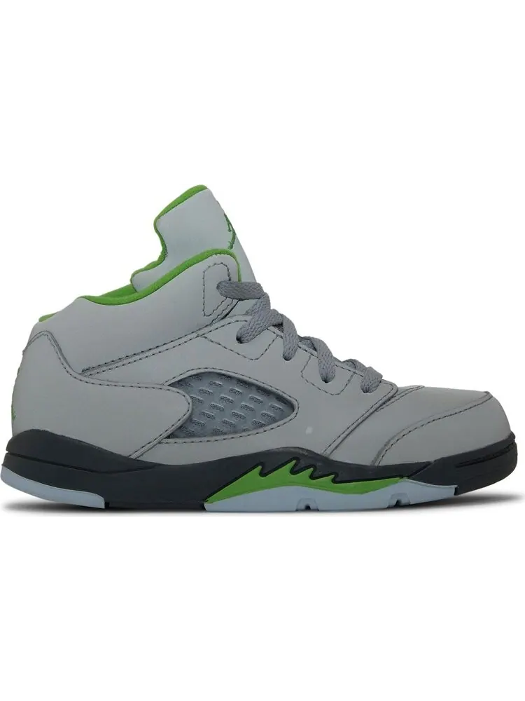 Кроссовки Air Jordan 5 Retro TD Green Bean 2022 — изображение 9 из 9, серый