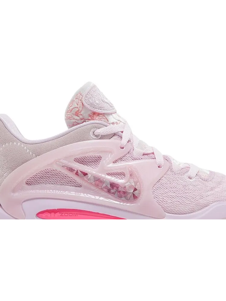 Кроссовки Nike KD 15 NRG 'Aunt Pearl' — изображение 2 из 8, розовый