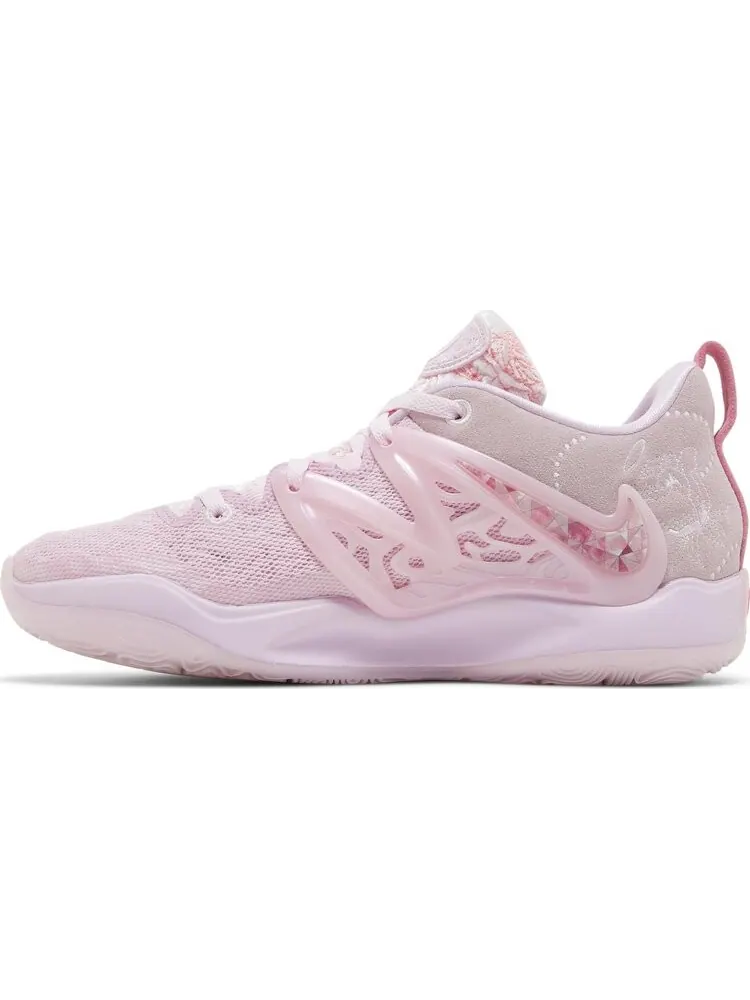 Кроссовки Nike KD 15 NRG 'Aunt Pearl' — изображение 3 из 8, розовый