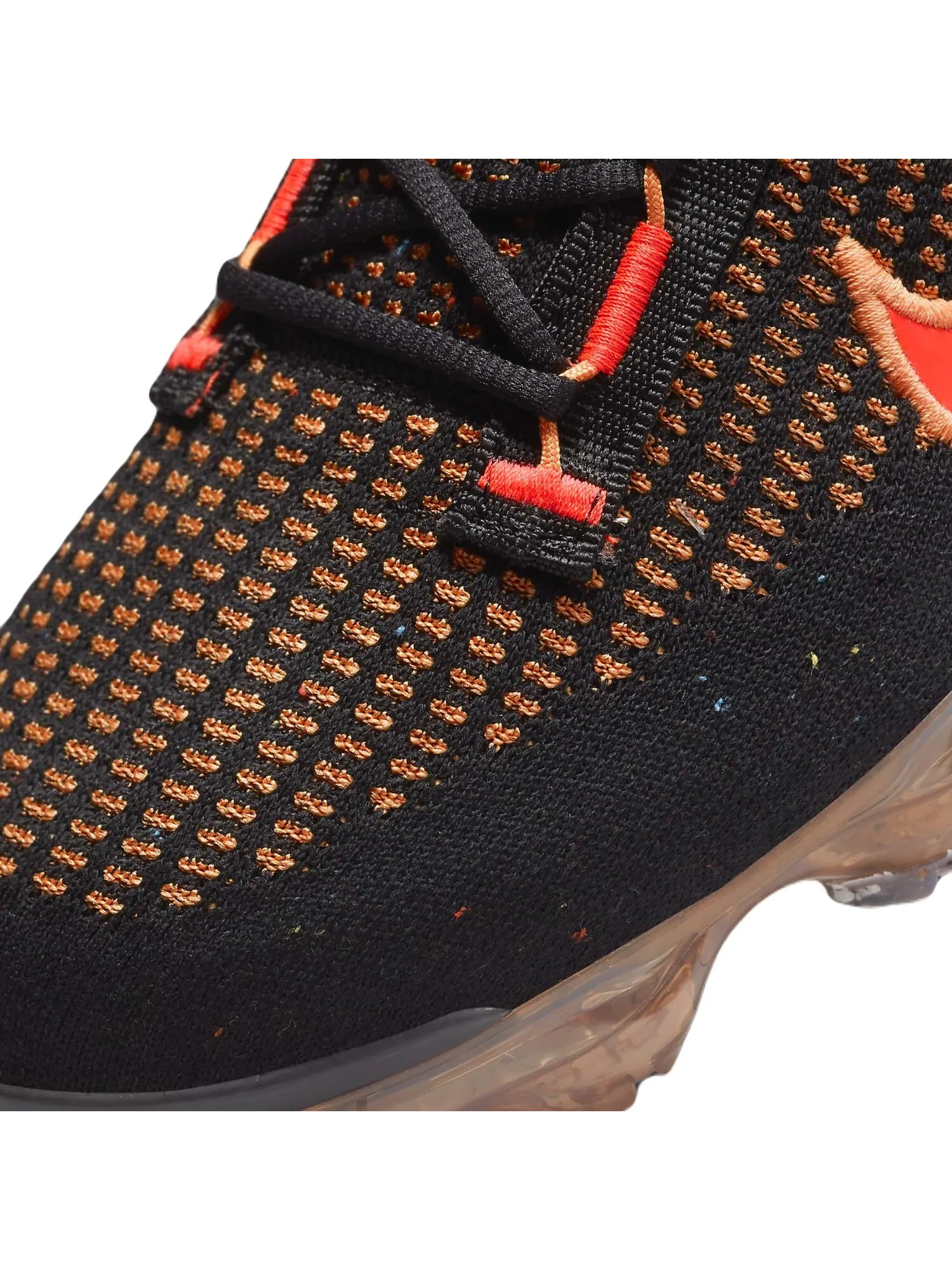 Кроссовки Nike Vapormax 2021 Flyknit — изображение 6 из 7, черный/оранжевый