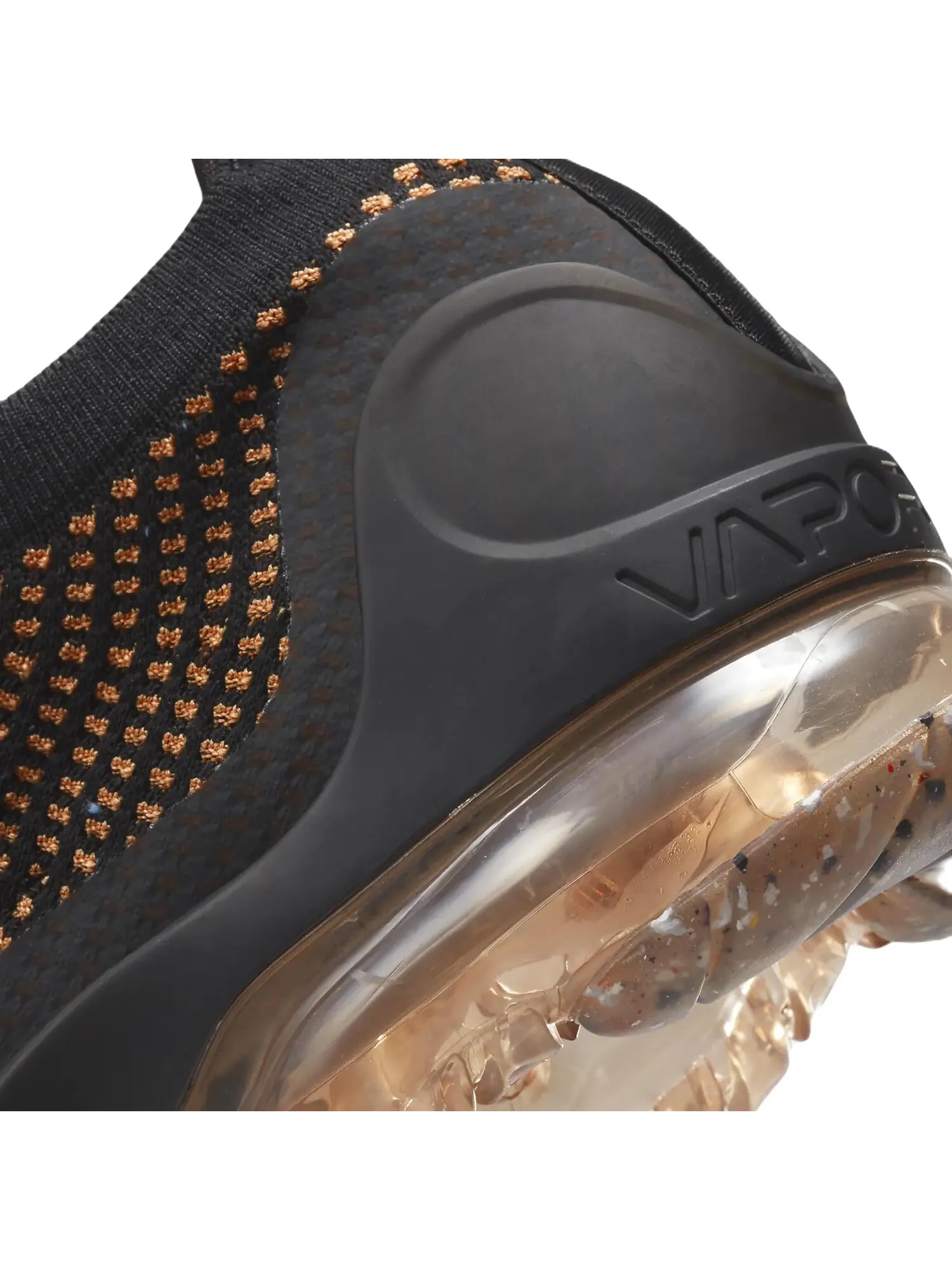 Кроссовки Nike Vapormax 2021 Flyknit — изображение 7 из 7, черный/оранжевый