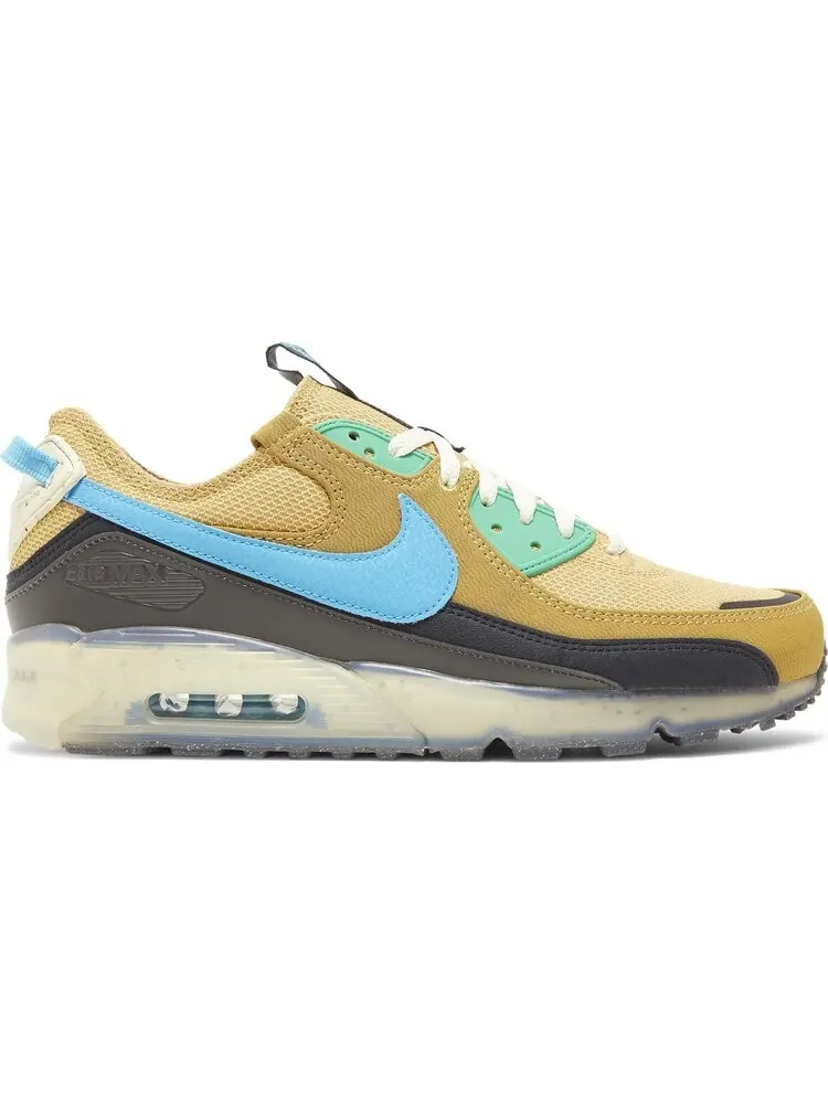 Кроссовки Air Max Terrascape 90 'Wheat Gold Blue Lightning' — изображение 1 из 4, коричневый