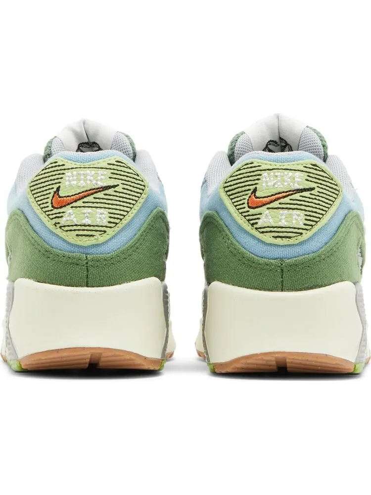 Кроссовки Nike Air Max 90 SE GS 'Sun Club - Worn Blue Treeline' — изображение 6 из 8, мульти
