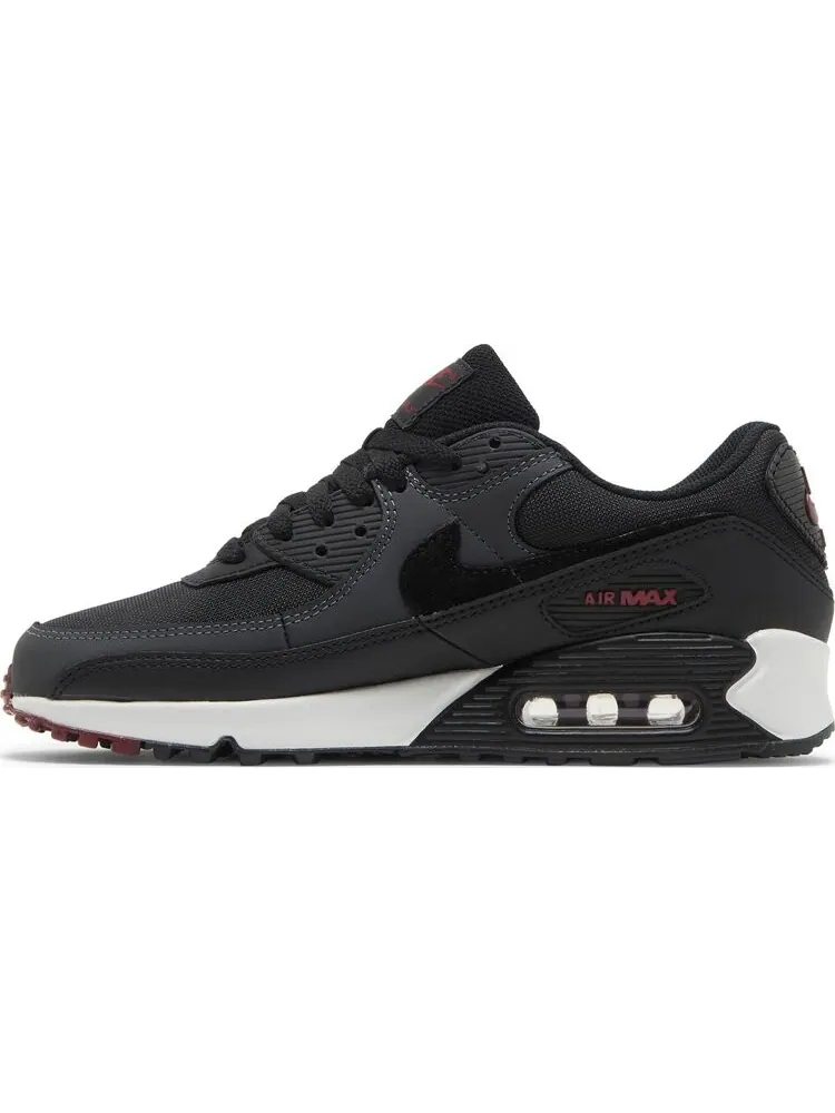 Кроссовки Nike Air Max 90 'Anthracite Team Red' — изображение 3 из 8, черный