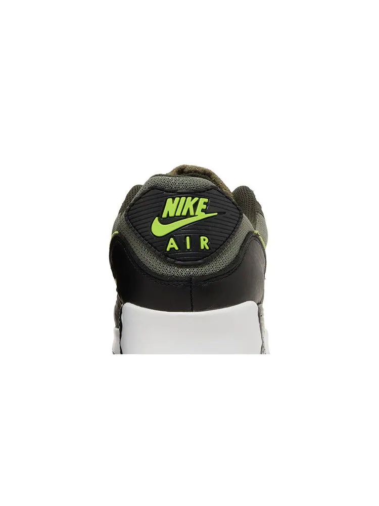 Кроссовки Nike Air Max 90 'Sequoia Volt' — изображение 8 из 9, оливковый///белый