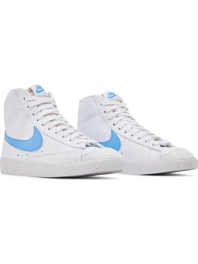 Кроссовки Nike Wmns Blazer Mid '77 Next Nature 'University Blue' — изображение 8 из 8, белый