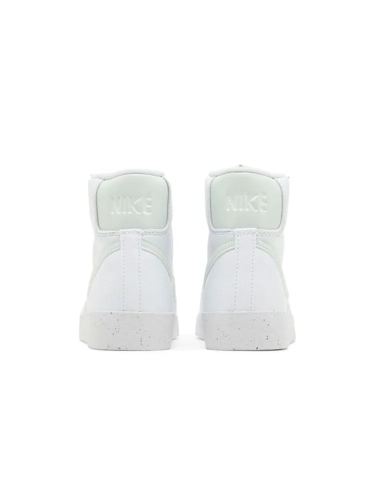 Кроссовки Nike Wmns Blazer Mid '77 Next Nature 'White Barely Green' — изображение 7 из 9, белый/зеленый