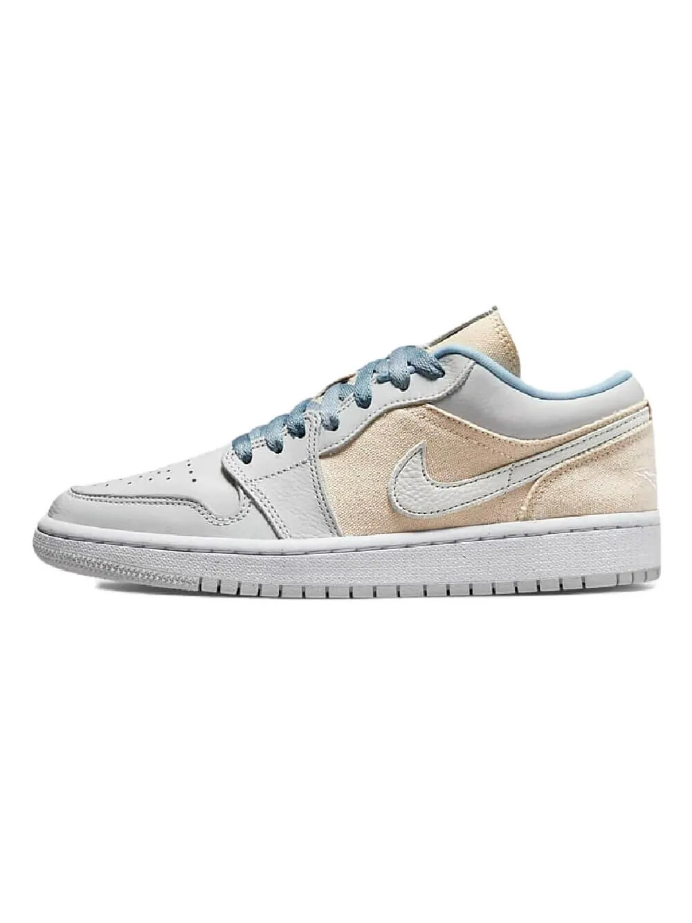 Кроссовки Nike Air Jordan 1 Low SE 'Beige' — изображение 1 из 8, белый