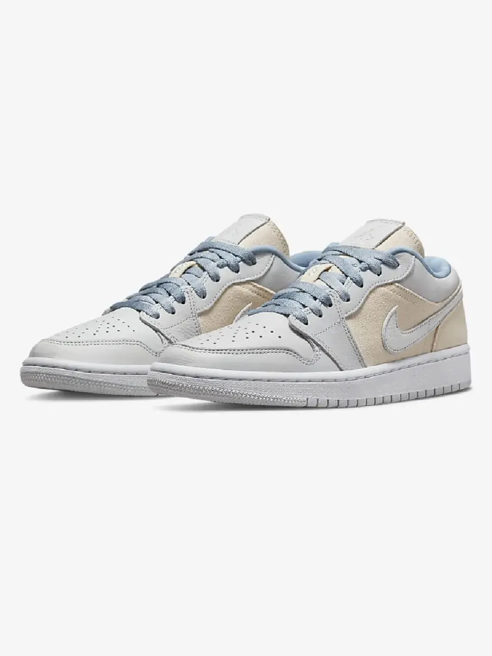 Кроссовки Nike Air Jordan 1 Low SE 'Beige' — изображение 2 из 8, белый