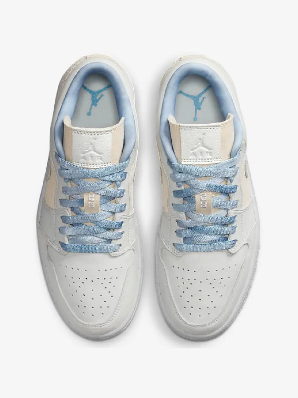 Кроссовки Nike Air Jordan 1 Low SE 'Beige' — изображение 3 из 8, белый